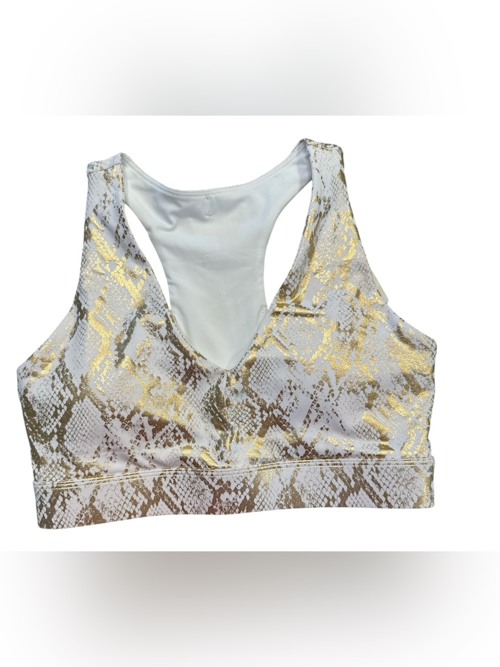 Fabletics On-The-Go Midi Medium Impact Sports Bra - Size S